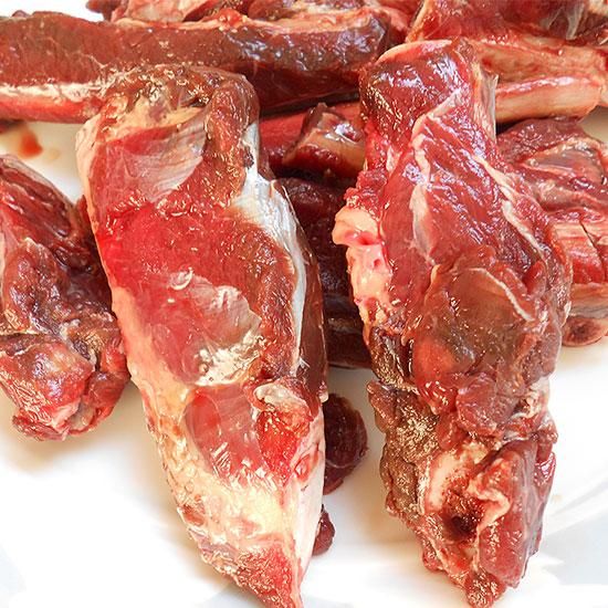 国産 馬あばら軟骨 250ｇ ペット用生骨 犬用 犬の無添加おやつ工房 生肉 生骨販売 しっぽの森