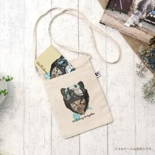 そら様 ネコちゃん外ポケットバック大 with NYAGO 公式