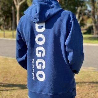 <img class='new_mark_img1' src='https://img.shop-pro.jp/img/new/icons63.gif' style='border:none;display:inline;margin:0px;padding:0px;width:auto;' />DOGGO/インディゴパーカー(ワンウォッシュ)/愛犬とお揃い可の商品画像