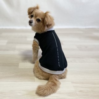 <img class='new_mark_img1' src='https://img.shop-pro.jp/img/new/icons5.gif' style='border:none;display:inline;margin:0px;padding:0px;width:auto;' />I WOOF YOU/犬用Tシャツ(ブラック)/ペアルック可