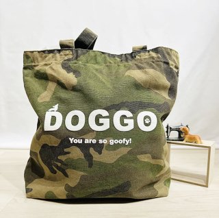 DOGGO/迷彩トートバック 発泡プリントの商品画像