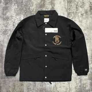 60/40 CHIN STRAP COACH JACKET BLACK