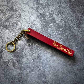 The old hotel key had a key ring that looked like thisRED