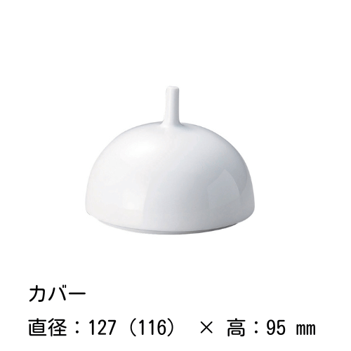 グルメプレート & カバー 25cm（白）エコス COSTA VERDE 磁器