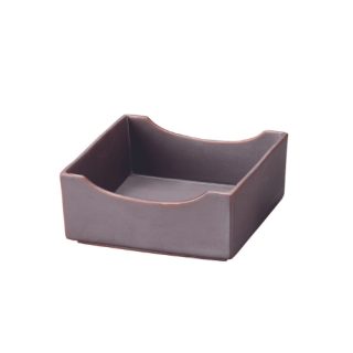 正角鉢 11・15cm（茶）玉響 M.STYLE 磁器 有田焼