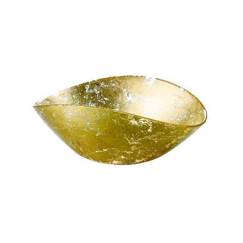 カーブドボール 20cm （ゴールド） オーブ M.STYLE - オシャレなおもてなし食器の通販サイト - 食器のミライ