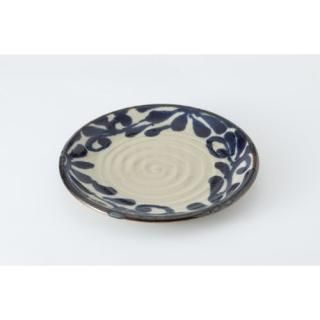 【日本未上陸】UrbanOutfitters Bohoプレート　お皿　太陽 琉球唐津大皿 23cm （青） 光陽陶器 磁器 和食器 - オシャレな