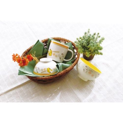 ポケットモンスター シンプル茶碗M（ピカチュウ）11cm（黄）金正陶器