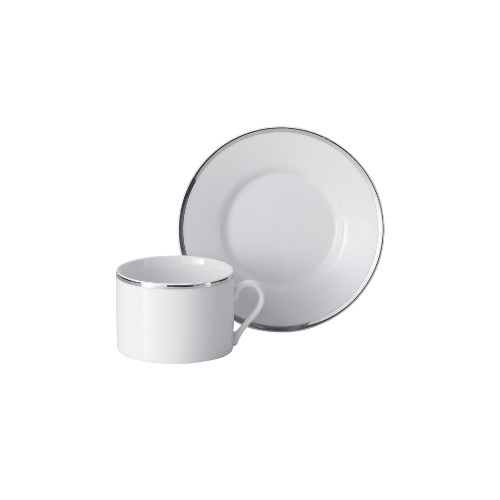 カップ ＆ ソーサー セット 200cc（プラチナ）トッカータ RAK PORCELAIN 磁器