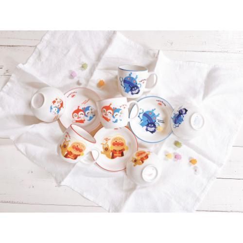 アンパンマン＆チーズ ミニ深皿（ＳＴ）12cm（白）金正陶器