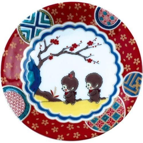 古九谷　青手賢人牡丹海浜図飾皿　金継ぎ　直径41cm 5号皿 古九谷青手土坡に牡丹図 MC-503 – SEIKOU ONLINE