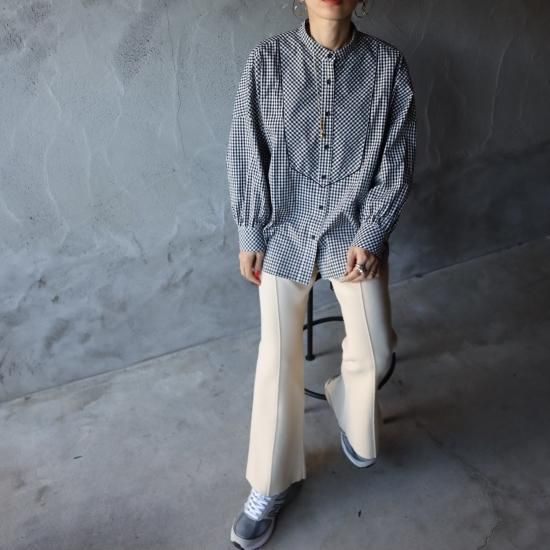 gingham check shirt - ëpa