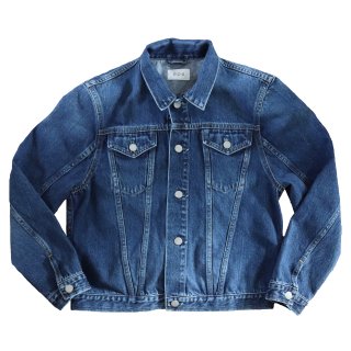 <img class='new_mark_img1' src='https://img.shop-pro.jp/img/new/icons58.gif' style='border:none;display:inline;margin:0px;padding:0px;width:auto;' />over sized denim jacket(BLUE)
