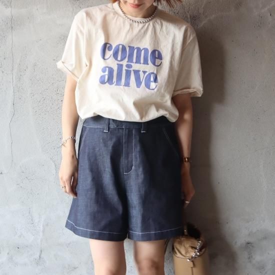 パンツ epa high waist short pants highwaist shortpants[BLK] - ëpa