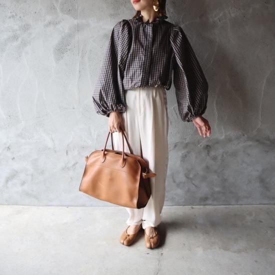 ribonn frill blouse