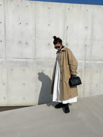epa parisien coat(BRN)トレンチコート