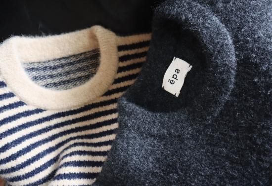 epa man knit エパ　スノーマンニット snowman knit