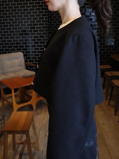 ジャケット・アウター epa tweed short jacket tweed short jacket - ëpa