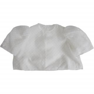<img class='new_mark_img1' src='https://img.shop-pro.jp/img/new/icons5.gif' style='border:none;display:inline;margin:0px;padding:0px;width:auto;' />[ͽ]organdy dot blouseWHT