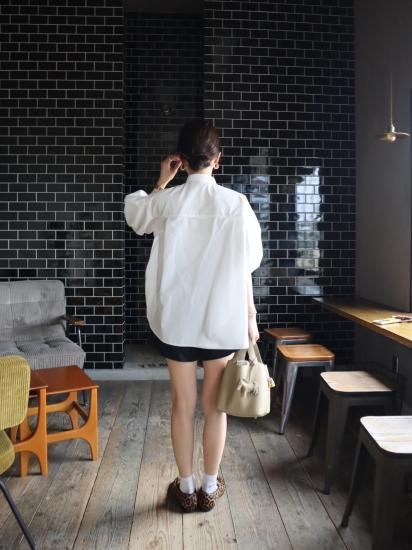 予約]half oxford shirt
