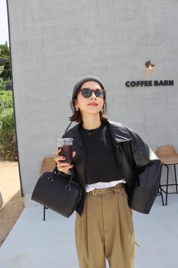 eco leather jacket - ëpa