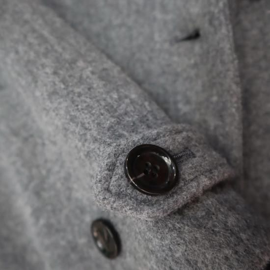 新品未使用タグ付き epa dramatic wool coat”GRY\