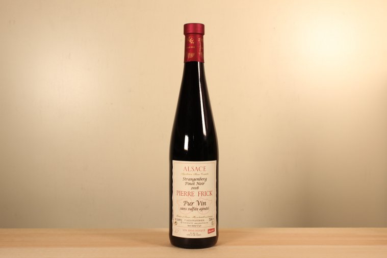 Pinot Noir - Strangenberg 2018 - sans sulfite ajouté  ピノ・ノワール ストランゲンベルグ サン・シュルフィト・アジュテ2018