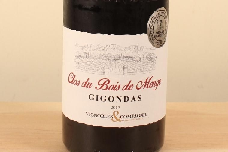 ǥ塦ܥɡޥ󥸥 GIGONDAS CLOS DU BOIS DE MENGE 2017