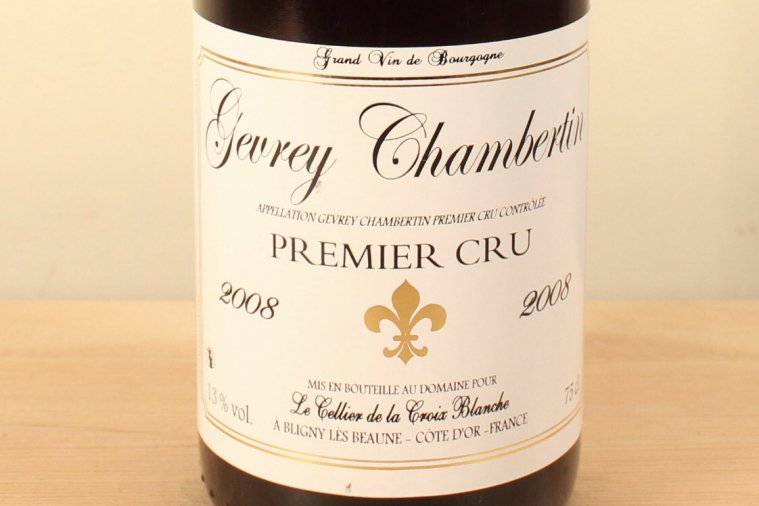 GEVREY CHAMBERTIN 1ER CRU2008