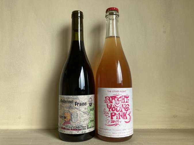 ルーシー・マルゴー(カベルネ・フラン 2020)含む自然派ワイン２本セット