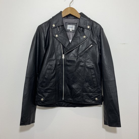 yoused】 RE LEATHER DOUBLE RIDER'S JACKET リメイク レザーダブル