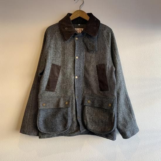 【極美品】Barbour × Harris Tweed ツイードジャケット