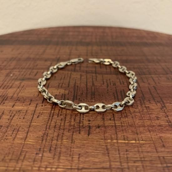 Vintage Silver イギリス ヴィンテージシルバー ブレスレット シルバー925 カジュアル ミリタリー デッドストック商品は Charmant