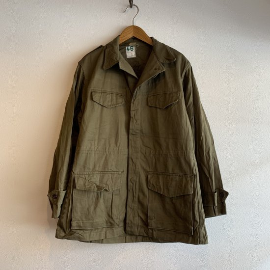 MILITARY DEADSTOCK】 FRENCH ARMY フィールドジャケット M-47 HBT ...