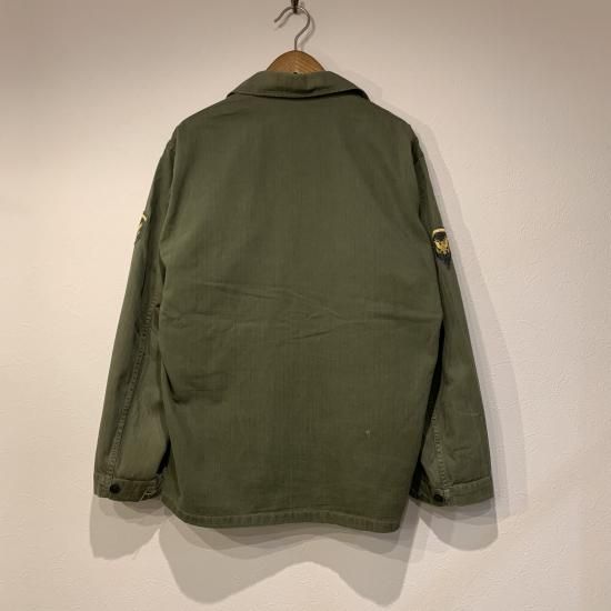 MILITARY ITEM】 40's US ARMY M-43 HBT JACKET デッドストック