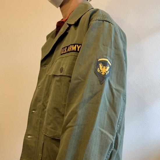 MILITARY ITEM】 40's US ARMY M-43 HBT JACKET デッドストック