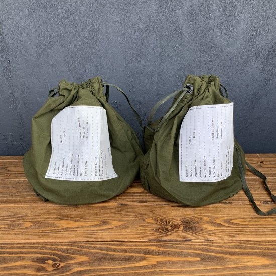 MILITARY DEADSTOCK】 US ARMY PERSONAL EFFECTS BAG 巾着 デッド ...