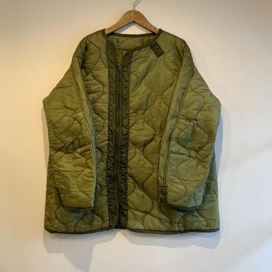 Military Item M 65 Fishtail Liner With Zip Pocket Remake M65 フィッシュテール ライナー ジップ ポケット付き カジュアル ミリタリー デッドストック商品は Charmant