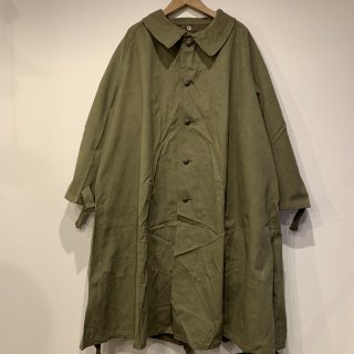 <img class='new_mark_img1' src='https://img.shop-pro.jp/img/new/icons47.gif' style='border:none;display:inline;margin:0px;padding:0px;width:auto;' />MILITARY DEADSTOCK40s FRENCH ARMY MOTOR CYCLE COAT 