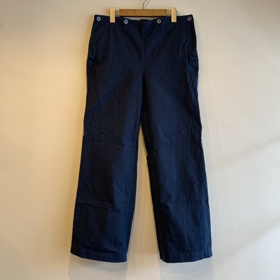 MILITARY DEADSTOCK】 60's FRENCH NAVY SAILOR TROUSERS フランス海軍 