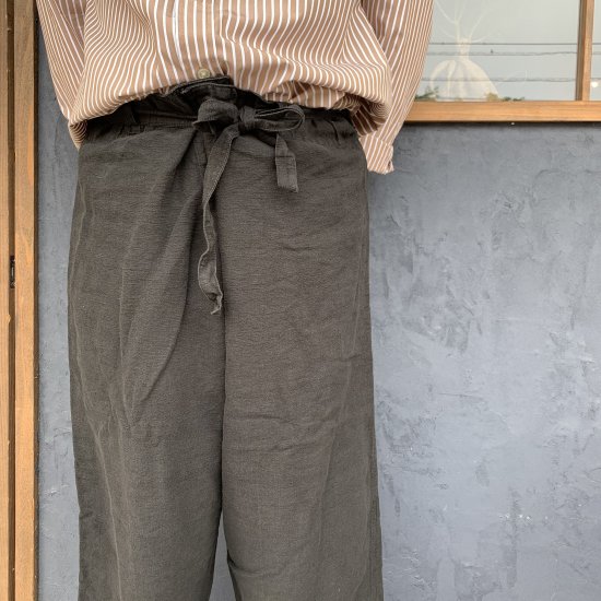 激レア 50s French Army Linen Hospital Pants-