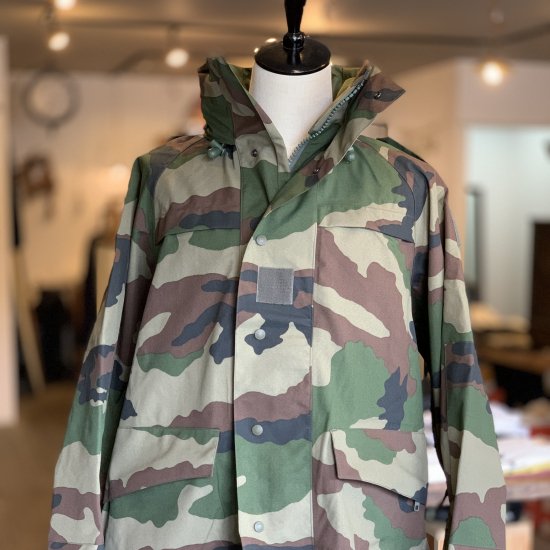 MILITARY DEADSTOCK】 00s French Army CCE Camo Field Jacket フランス軍 デッドストック - 【  CHARMANT 】 メンズ ・ レディース MILITARY ・ KAPTAIN SUNSHINE ・ ORDINARY FITS ・  SASSAFRAS ・ N.O.UN ・ BRU NA BOINNE ・ FERNAND LEATHER