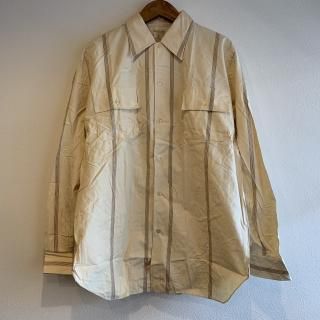 <img class='new_mark_img1' src='https://img.shop-pro.jp/img/new/icons47.gif' style='border:none;display:inline;margin:0px;padding:0px;width:auto;' />MILITARY DEADSTOCK60s ITALIAN ARMY PRISONER SHIRT ץꥺʡ ǥåɥȥå