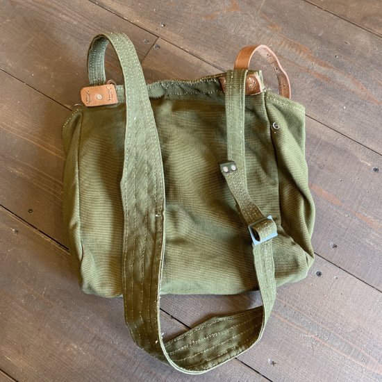 【MILITARY DEADSTOCK】ROMANIAN ARMY BREAD BAG ルーマニア軍 ブレッドバッグ デッドストック - 【  CHARMANT 】 メンズ ・ レディース MILITARY ・ KAPTAIN SUNSHINE ・ ORDINARY FITS ・  SASSAFRAS