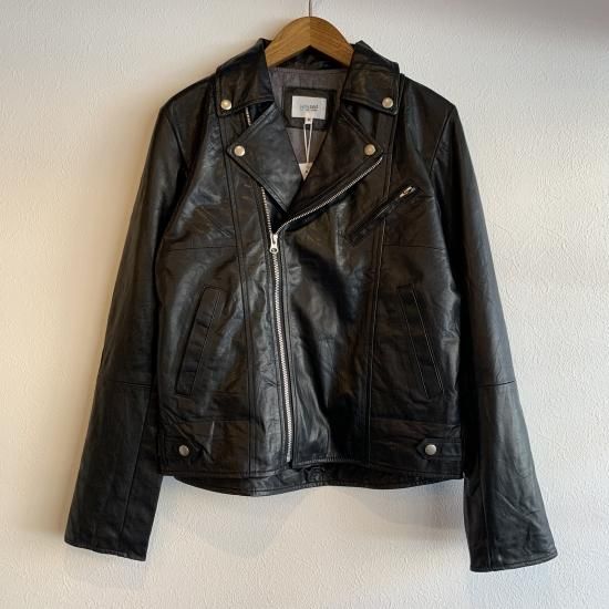 yoused】 REMAKE LEATHER DOUBLE RIDERS JACKET UNISEX レザー