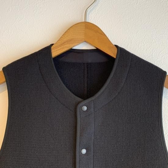 KAPTAIN SUNSHINE】 Cashmere Silk Vest カシミヤ シルク ビーチクロス