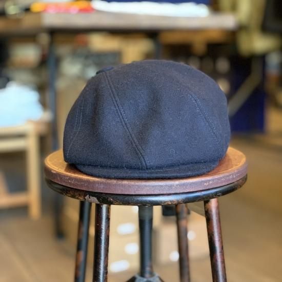 Blue Books Co.】ブルーブックス Ghetto Boy ゲットーボーイ Melton "NAVY"ハンチングキャスケット -  カジュアル、ミリタリー、デッドストック商品は【CHARMANT】