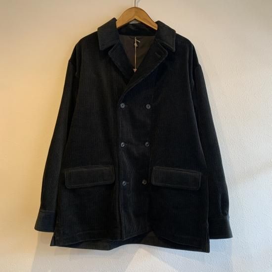 KAPTAIN SUNSHINE キャプテンサンシャイン 21AW 日本製 Doublebreasted Artisan Coat ダブルブレステッドアルチザンコート KS21FCO05 38 ブラック 革ジャン コルビジェジャケット レザージャケット アウター【KAPTAIN SUNSHINE】