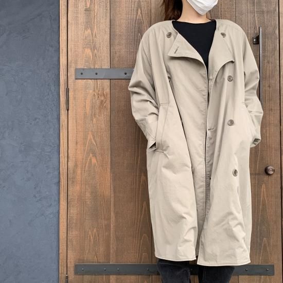 柔らかい Ordinary Fits オーディナリーフィッツ ノーカラージップ