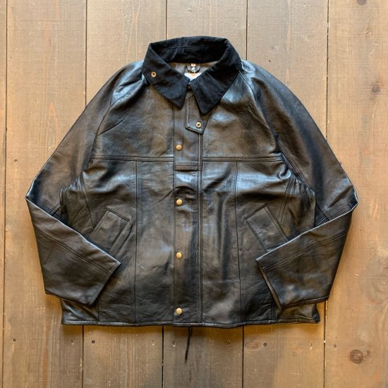 Yoused ユーズド Leather Drivers Jacket サイズ 1 レザージャケット ジャケット/アウター メンズ 【即出荷】